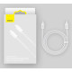 Кабель Baseus Dynamic Series USB Type-C to USB Type-C PD 100W E-marker 1m white (CALD000202)