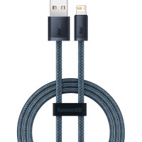 Кабель Baseus Dynamic Series Fast Charging Data Cable USB to Lightning 2.4A 1m dark blue (CALD000416)