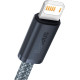 Кабель Baseus Dynamic Series Fast Charging Data Cable USB to Lightning 2.4A 1m dark blue (CALD000416)