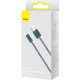 Кабель Baseus Dynamic Series Fast Charging Data Cable USB to Lightning 2.4A 1m dark blue (CALD000416)