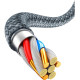 Кабель Baseus Dynamic Series Fast Charging Data Cable USB to Lightning 2.4A 1m dark blue (CALD000416)