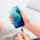 Кабель Baseus Dynamic Series Fast Charging Data Cable USB to Lightning 2.4A 1m dark blue (CALD000416)