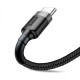 Кабель зарядний Baseus USB-A to USB Type-C 60W 3А 2м grey (CATKLF-FG1)