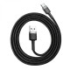 Кабель зарядний Baseus USB-A to USB Type-C 60W 3А 2м grey (CATKLF-FG1)