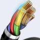 Кабель Baseus Cafule USB Type-C to USB Type-C PD FC 100W 1м red black (CATKLF-SC91)