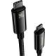 Кабель Baseus Tungsten Gold USB Type-C to USB Type-C PD3.1 240W 5A E-maker 2м black (CB000038)