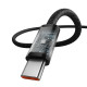 Кабель Baseus Dynamic 3 Series USB Type-C to USB Type-C PD 100W E-marker 1m black (CB000076)