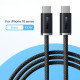 Кабель Baseus Dynamic 3 Series USB Type-C to USB Type-C PD 100W E-marker 1m black (CB000076)