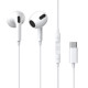 Навушники Baseus Wired Earphone Encok C17 Type-C white (NGCR010002)