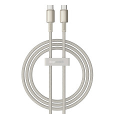 Кабель Baseus Tungsten Gold USB Type-C to USB Type-C PD 100W E-marker 2м gold (P10319800G21-01)