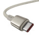 Кабель Baseus Tungsten Gold USB Type-C to USB Type-C PD 100W E-marker 2м gold (P10319800G21-01)