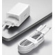 Зарядний пристрій Baseus GaN5 Pro Fast Charger QC4.0+PD3.0 65W USB+2Type-C + кабель Baseus Type-C to Type-C 100W 1м Білий (CCGAN65E5)