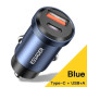 Автомобільний зарядний пристрій Essager Gyro Mini Car Charger 30W Blue (ES-CC07)