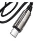 Кабель Toocki USB Type-C to USB Type-C PD3.1 240W 2м чорний (TQ-X80)