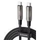 Кабель Toocki USB Type-C to USB Type-C PD3.1 240W 2м чорний (TQ-X80)