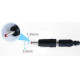 Кабель для роутера USB-DC з перемикачем 9V-12V 5.5-2.1 + 3.5-1.35мм