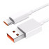 Кабель для швидкої зарядки Xiaomi Cable USB-A to USB Type-C 6A 120W 1м білий