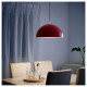 Світильник підвісний Ikea Brasa 45 см червоний (801.384.14)