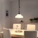 Підвісний світильник Люстра Ikea Sunnanö / Sunnano білий (503.608.96)